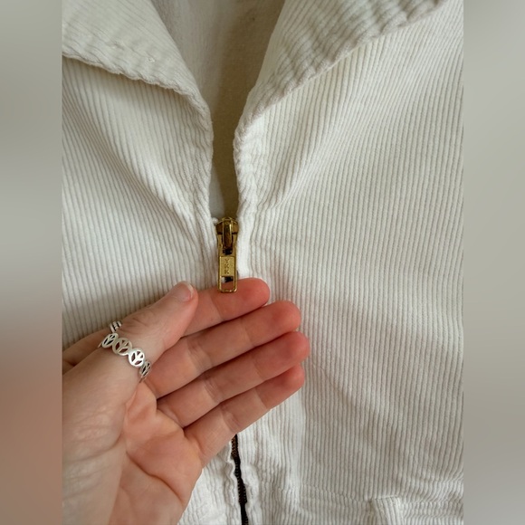 Show Me Your MuMu Cream Mini Dress with Zipper - Picture 4 of 7